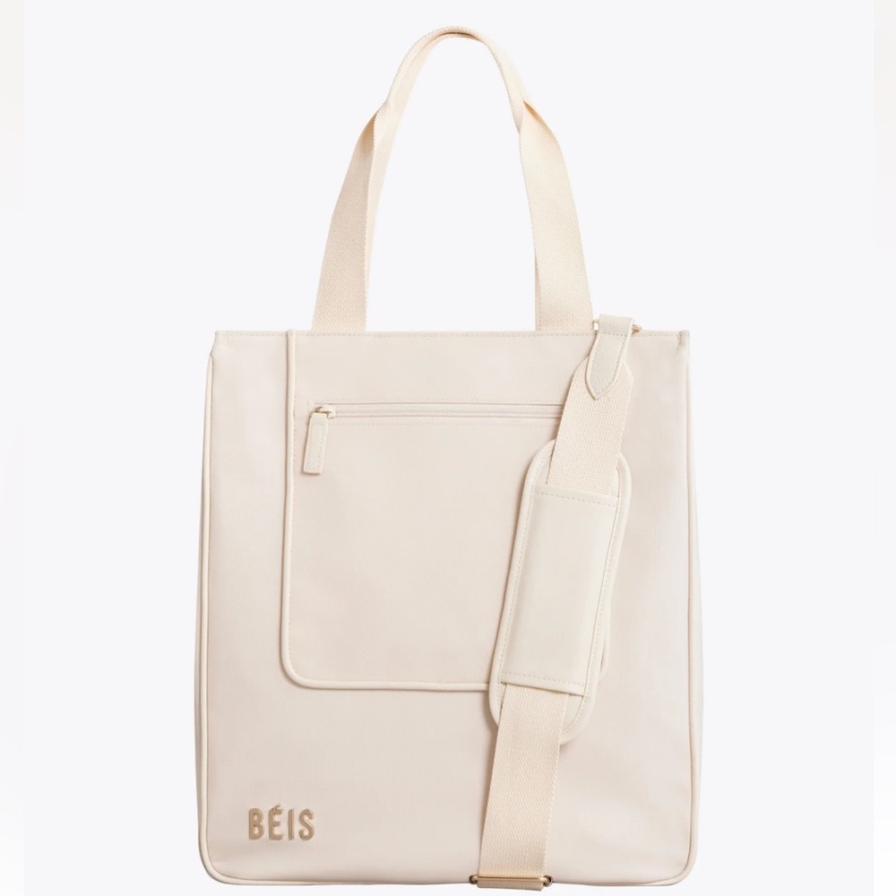 Beis The North To South Tote in Beige